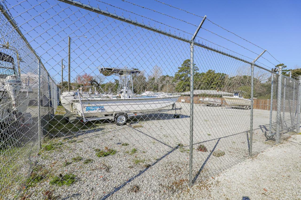 Spacious Home With Waterfront View-Welcome Pets Sneads Ferry Bagian luar foto